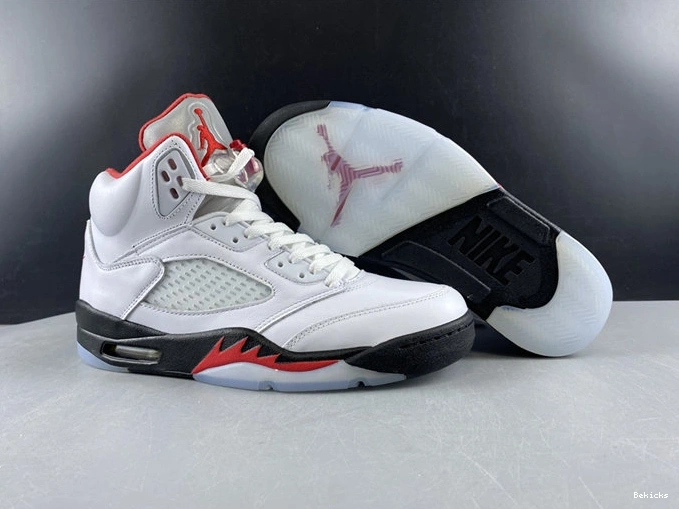 Cheap BK Silver Tongue Jordan5 Fire DA1911- SoftTouch 4023 Red 1013